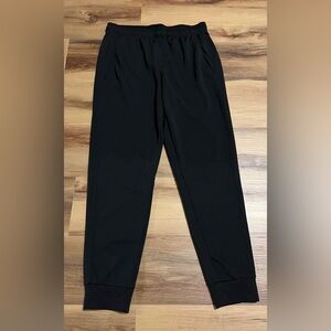 ALL IN MOTION MENS BLACK TECH FLEECE JOGGERS PANTS SWEATS MEDIUM